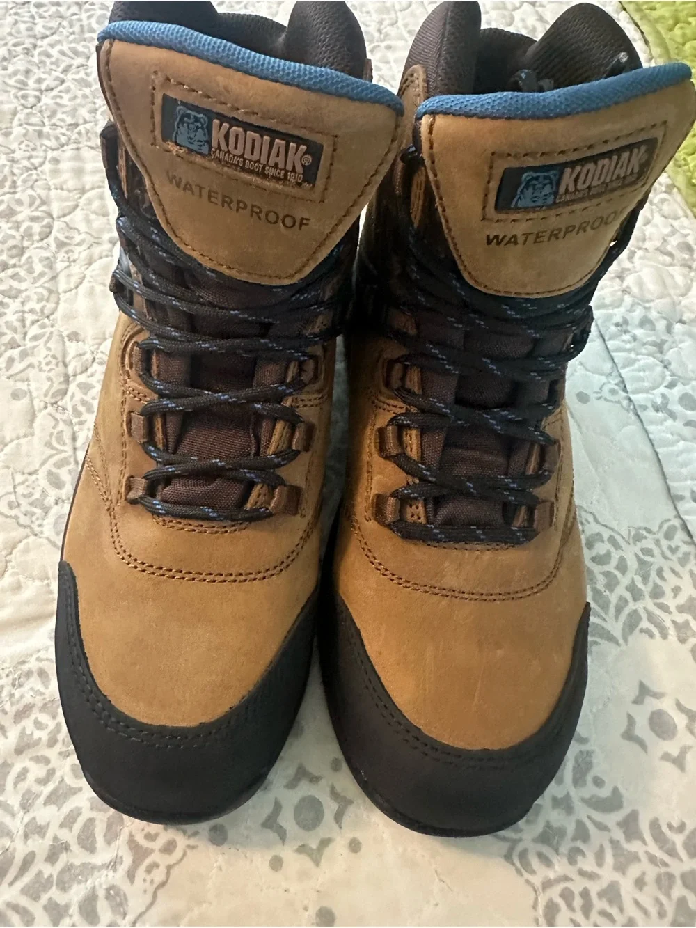 Kodiak Brown Waterproof women work  Boots sizes 9 1/2 & 10